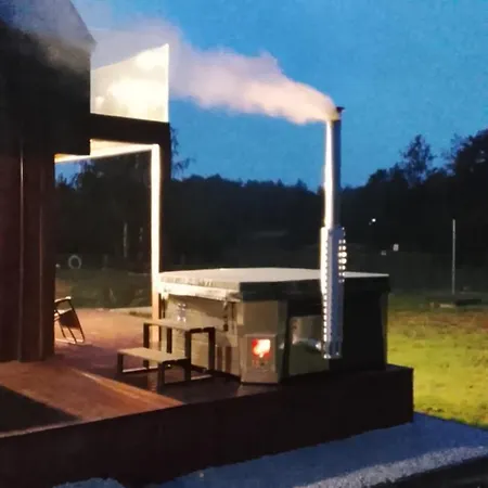 Lägenhet Nad Jeziorkiem Sauna -silownia-balia Waliska