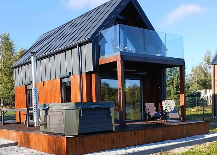 דירה Nad Jeziorkiem Sauna -silownia-balia Waliska