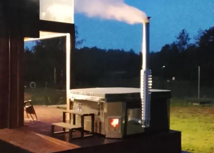 דירה Nad Jeziorkiem Sauna -silownia-balia Waliska