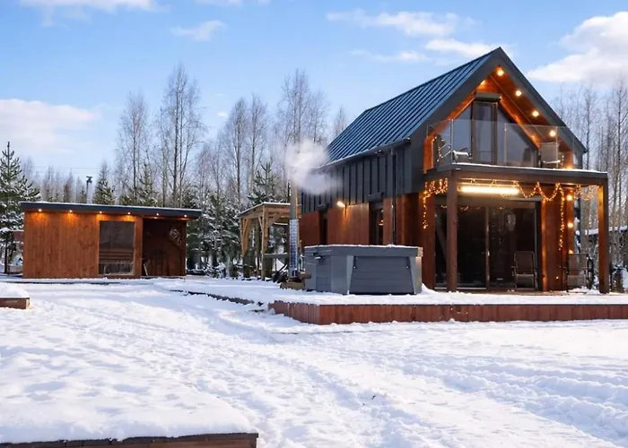 Nad Jeziorkiem Sauna -silownia-balia Apartment